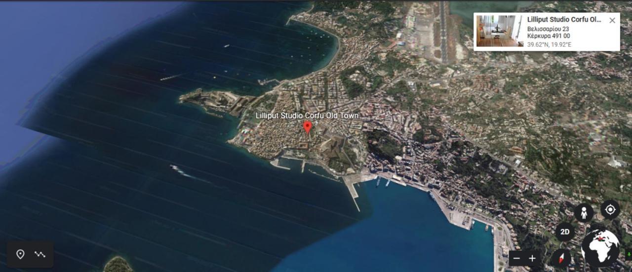 Lilliput Studio Corfu Old Town Luaran gambar